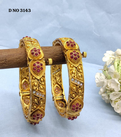 Antique Bangles Sku 3143 D2 - rchiecreation