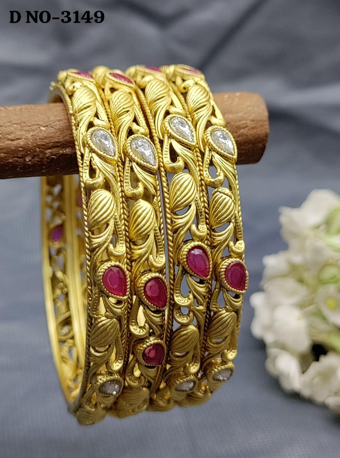 Antique Bangles Sku 3149 G2 - rchiecreation