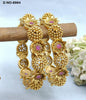 Antique Golden Bangles Sku-8984 D2 - rchiecreation