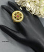 Antique Golden Finger Ring Sku 5932 E4 - rchiecreation