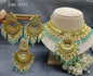 Antique Golden Panjabi Necklace Set Sku 15111 E4 - rchiecreation