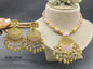 Antique Golden Panjabi Necklace Set Sku 5203 E4 - rchiecreation