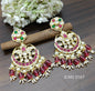 Beautiful Pachi Kundan Earrings Sku 2167 - rchiecreation