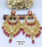 Beautiful Pachi Kundan Earrings Sku 2173 - rchiecreation