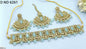 Beautiful Polki Mehendi Necklace Sku 6261B1 - rchiecreation