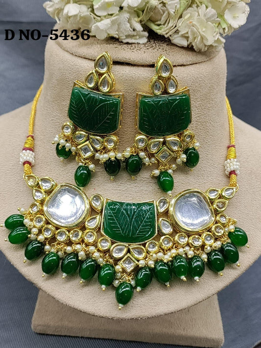 Bollywood Jewellery Necklace Set -5436 D4 - rchiecreation