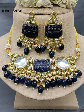 Bollywood Jewellery Necklace Set -5436 D4 - rchiecreation