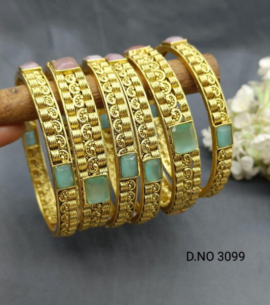 Chuda Antique Bangles Sku 3099 D2 - rchiecreation