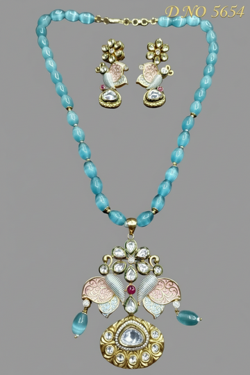 Fusion Kundan Mala Sku-5654 D-4