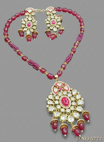 Fusion Kundan Mala Sku-5772 D-4
