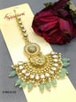 Golden Kundan Tikka Sku-6132H1 - rchiecreation