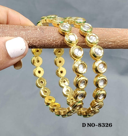 Kundan Bangles Sku- 8326 E3 - rchiecreation