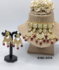 Kundan Necklace Set Sku-5518 D4 - rchiecreation