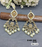 Mehandi Polki Earring Sku-988 A1 - rchiecreation