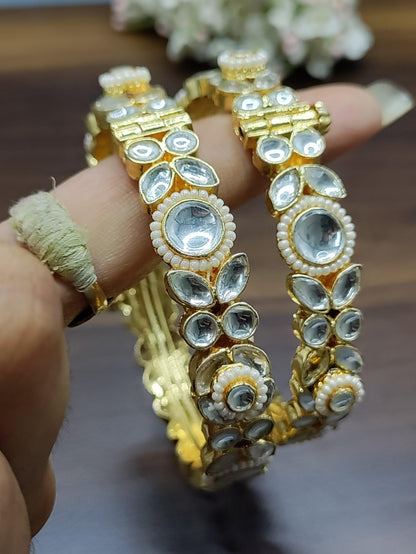 Pacchi Jadau Kundan Bangle Sku -8960 P3 - rchiecreation