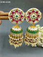 Pachi kundan jhumki earring-2134 - rchiecreation