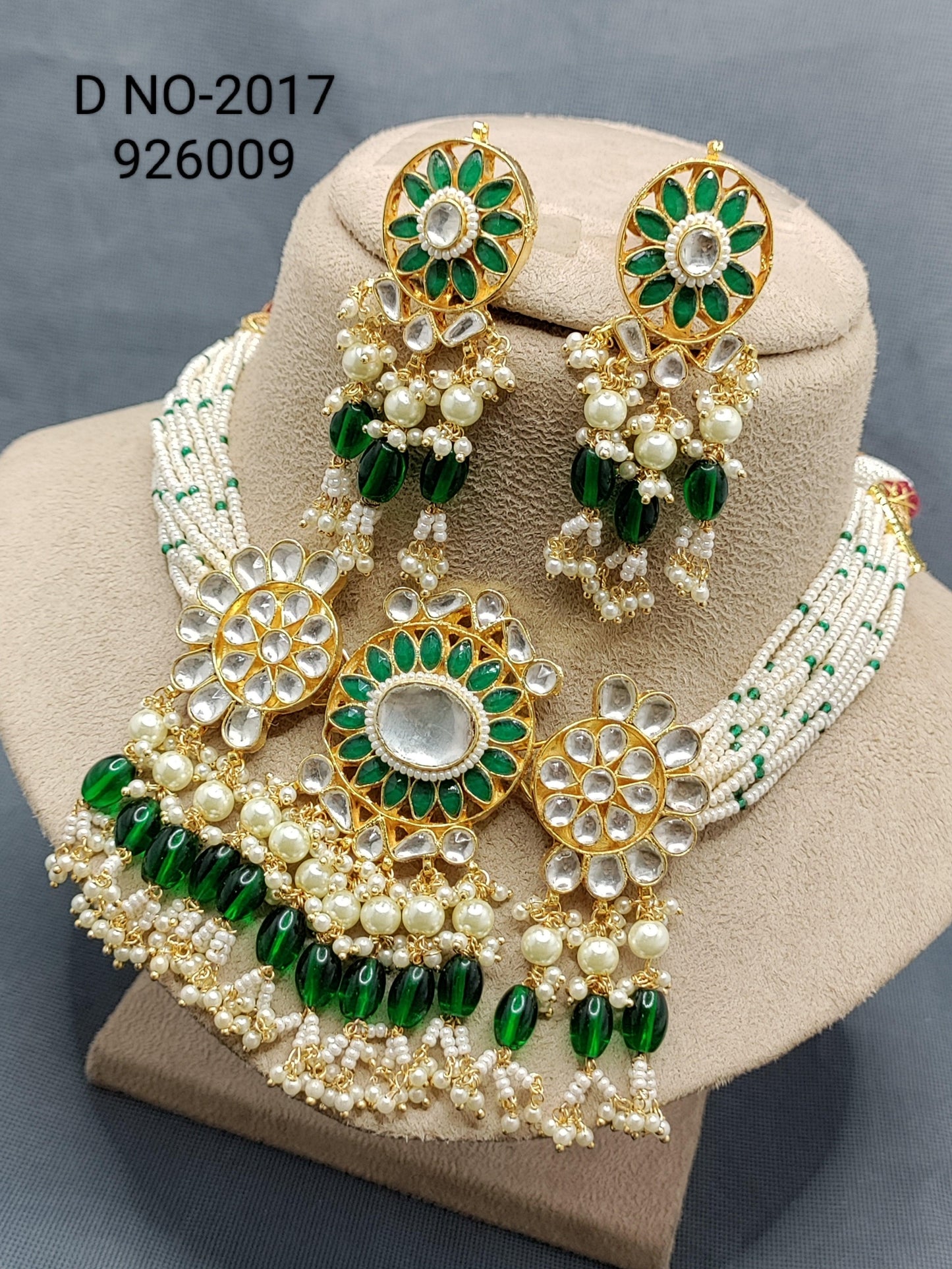 Pachi kundan necklace-2017 - rchiecreation