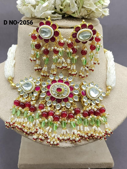 Pachi kundan necklace sku 2056 - rchiecreation