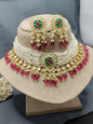 Pachi kundan Necklace Sku-2060 - rchiecreation