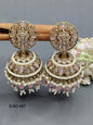 Polki Jhumki Earring Sku-687 A3 - rchiecreation