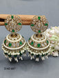 Polki Jhumki Earring Sku-687 A3 - rchiecreation