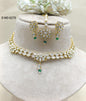 Polki Kundan Golden Necklace Sku 6273 D5 - rchiecreation