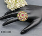 Polki Mehandi Finger Ring SKU 1693 - rchiecreation