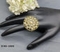 Polki Mehandi Finger Ring SKU 1693 - rchiecreation