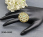 Polki Mehandi Finger Ring SKU 1693 - rchiecreation