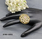 Polki Mehandi Finger Ring SKU 1693 - rchiecreation