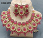 Polki Necklace Mehndi Set Sku-5272 B1 - rchiecreation