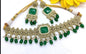 Polki Necklace Mehndi Set Sku-5729 B1 - rchiecreation