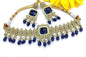 Polki Necklace Mehndi Set Sku-5729 B1 - rchiecreation