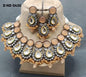 Polki Victorian Kundan Necklace Set Sku 5435 B1 - rchiecreation