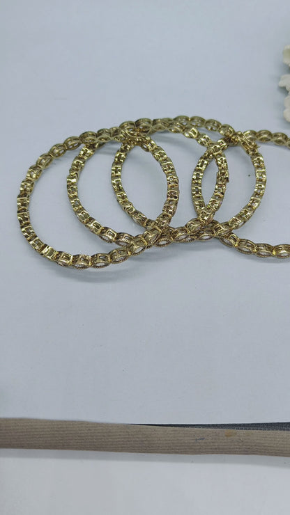 Polki  Bangles Sku  1858 F1