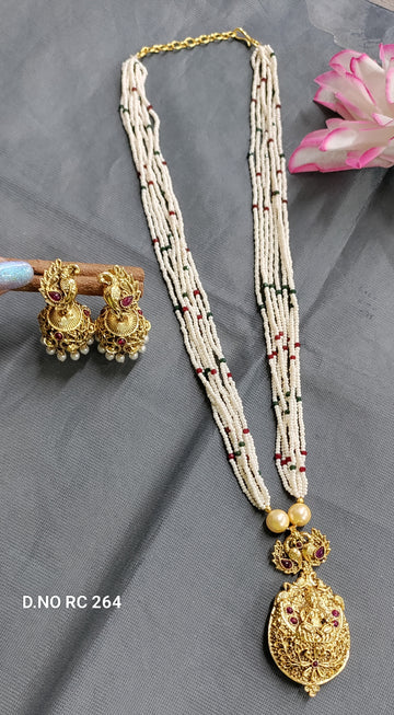 Antique Golden Necklace SKu RC 264 D5