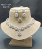 Ad Diamond Rodium Necklace Sku AN- 031 AP  D5 rchiecreation