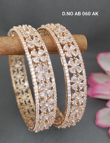 Cz Ad Bangle SKU AB 060 AK C-4