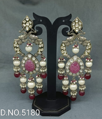 Tiyani Kundan Earring Sku-5180 D2 Sale
