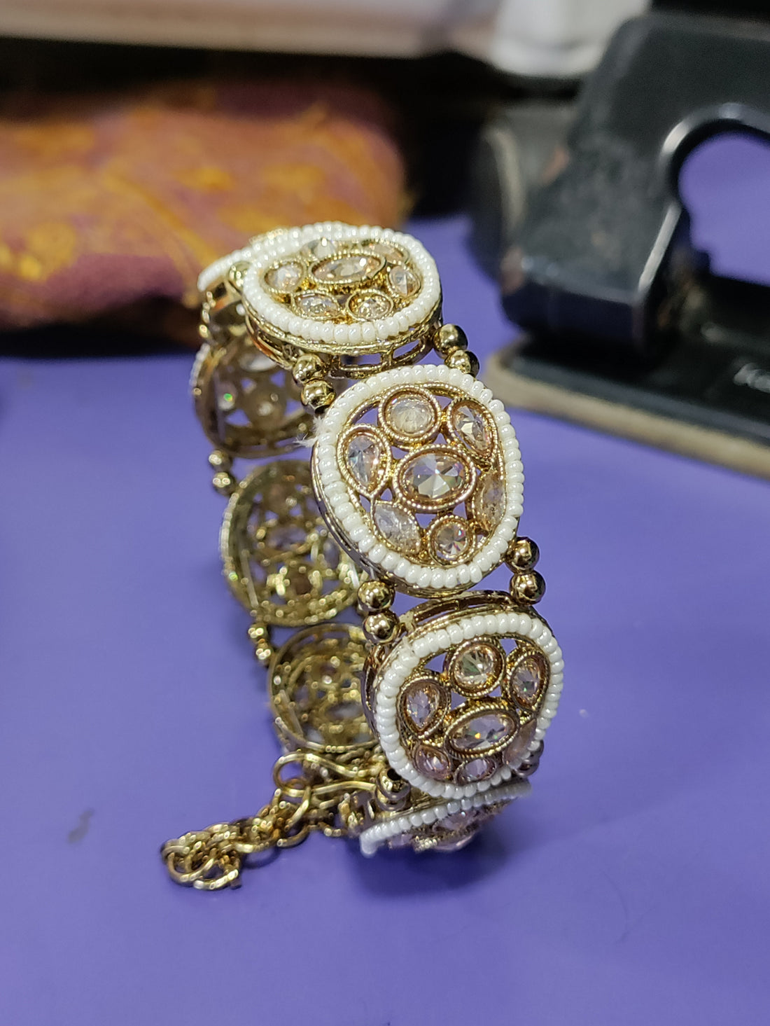 Openable Polki Kada SKU-1098 rchiecreation