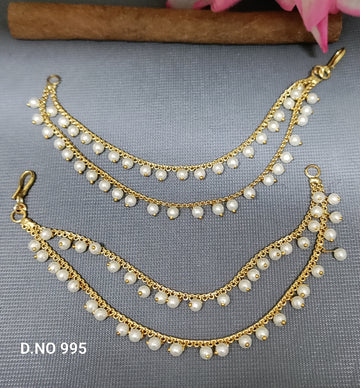 2 Line Golden Kaan-chain Sku-995 H-1