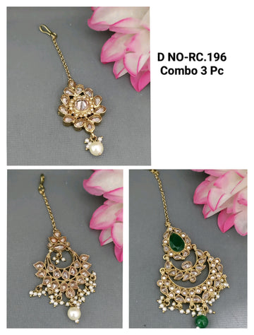 Mehandi Polki Tika SKU-RC.196 H-1