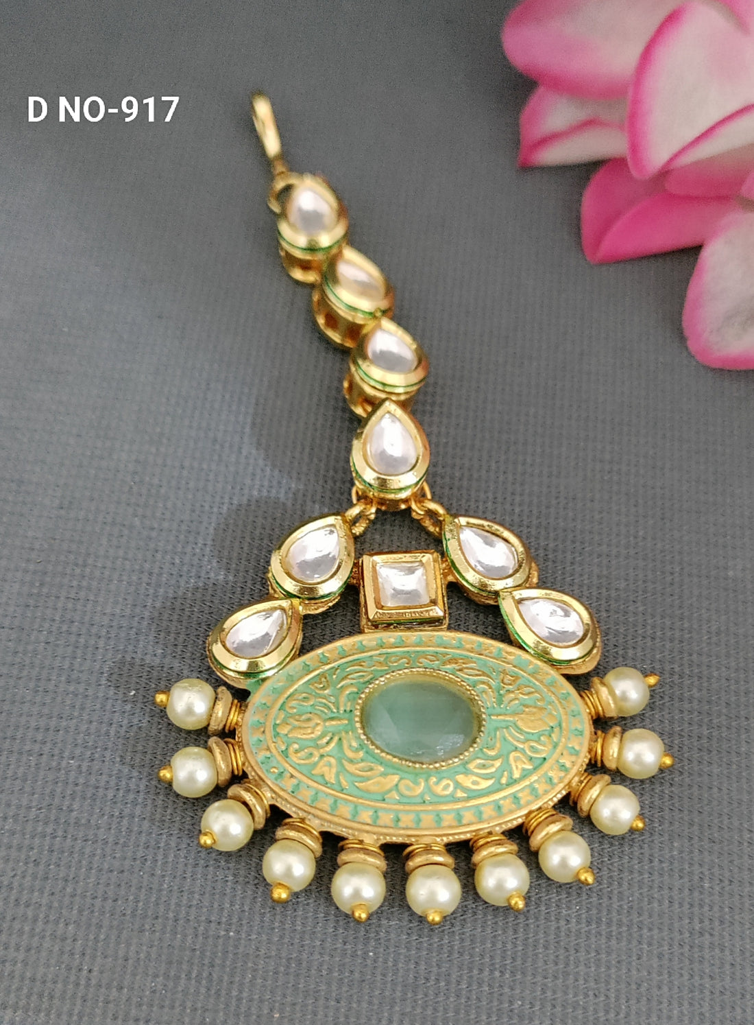 Golden Kundan Tika SKU-917 H-1