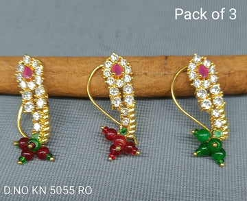 Ad Cz Golden Nath 3 Pc Combo KN 5055 RO