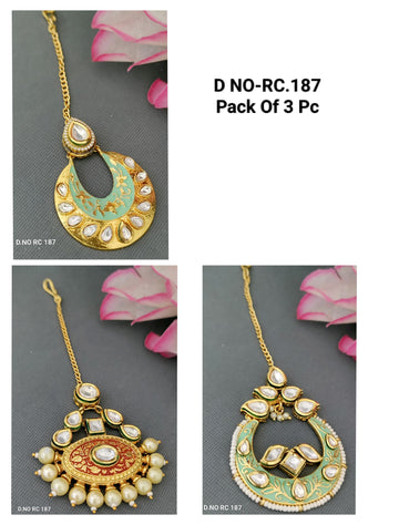 Golden Kundan Tika SKU-RC.187 H-1