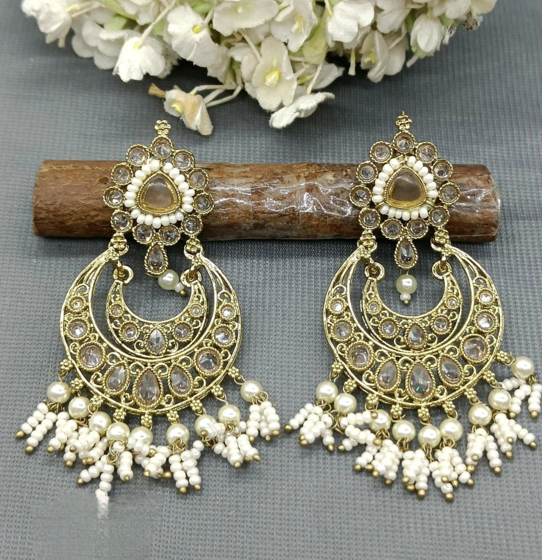 Polki Mehandi Earring Sku 780 A2