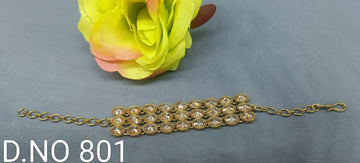 Women Polki Bracelet SKU-801 H-1