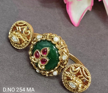 Antique Golden Finger Ring SKU AF 254 MA/E-4