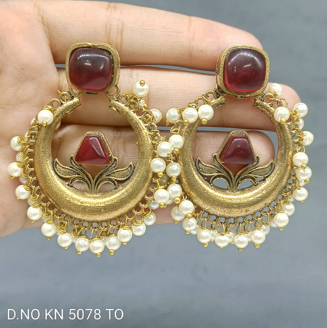 Antique Golden Earring SKU KN 5078 TO