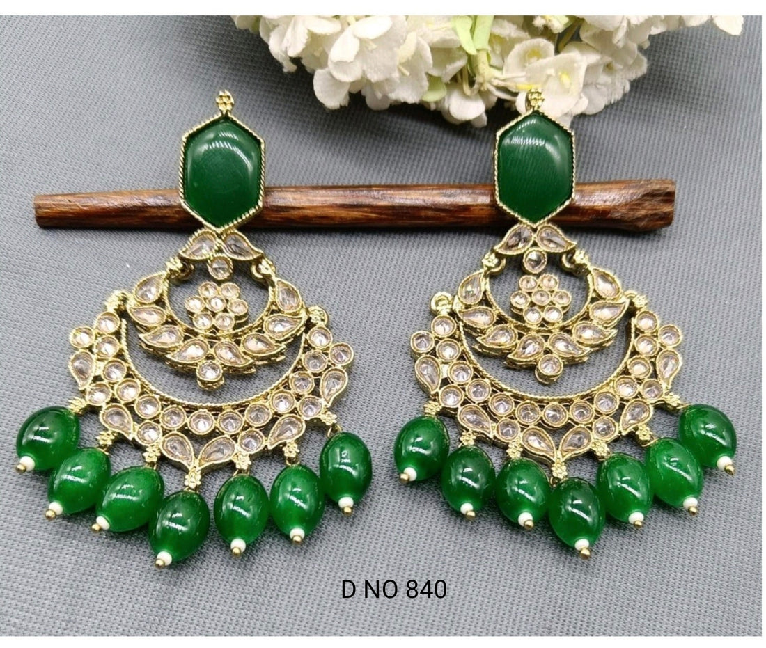 Polki Mehandi Earring Sku 840 A5